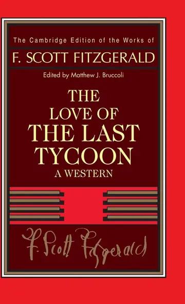 Cover of The Love of the Last Tycoon
