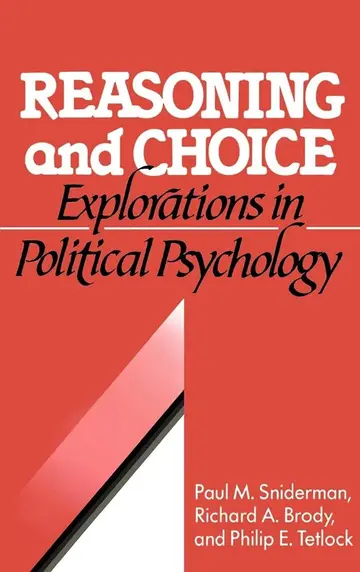 Cover of Reasoning and Choice