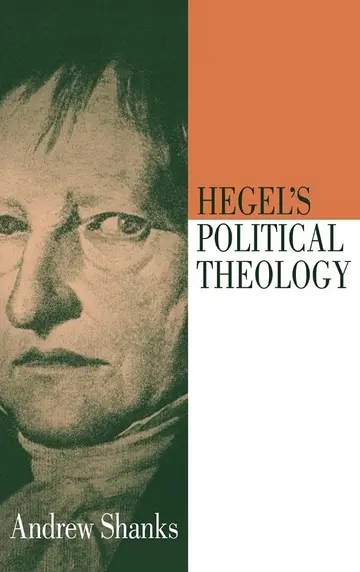 Cover of Hegel's Political Theology