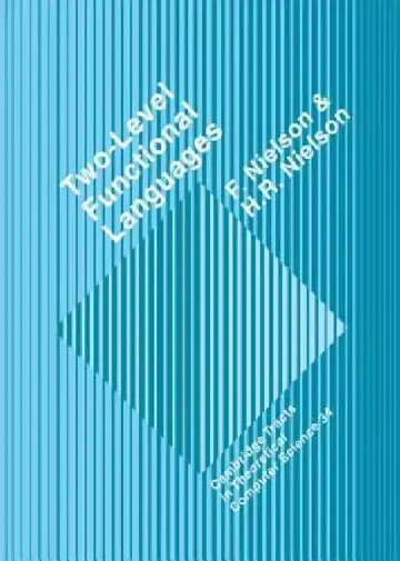 Cover of Two-Level Functional Languages