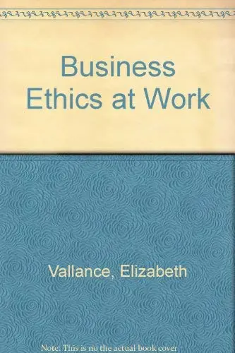 Cover of Business Ethics at Work