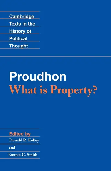 Cover of Proudhon