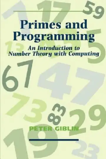 Cover of Primes and Programming