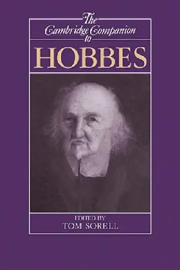 Cover of The Cambridge Companion to Hobbes