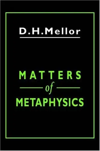 Cover of Matters of Metaphysics