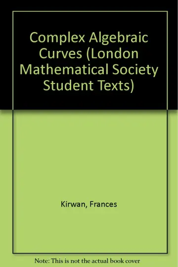 Cover of Complex Algebraic Curves