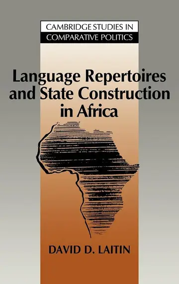Cover of Language Repertoires and State Construction in Africa