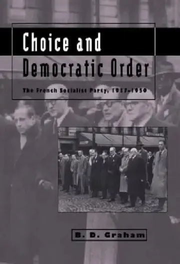 Cover of Choice and Democratic Order