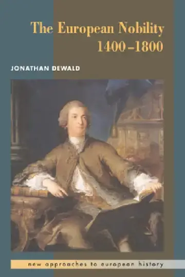 Cover of The European Nobility, 1400 1800