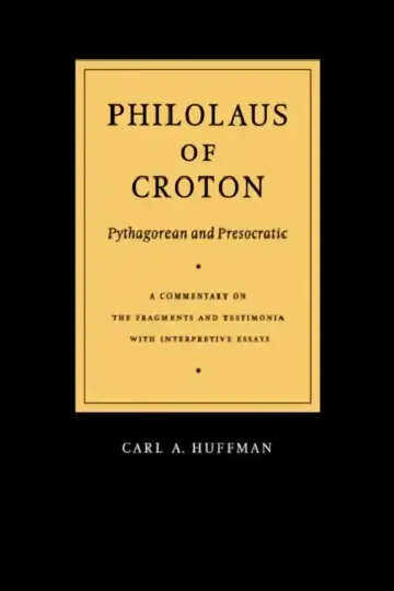 Cover of Philolaus of Croton