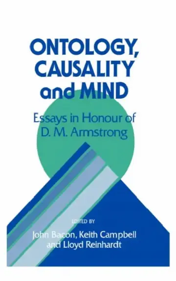 Cover of Ontology, Causality, and Mind