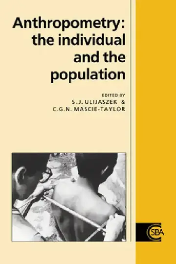Cover of Anthropometry