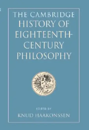 Cover of The Cambridge History of Eighteenth-Century Philosophy 2 Volume Hardback Boxed Set