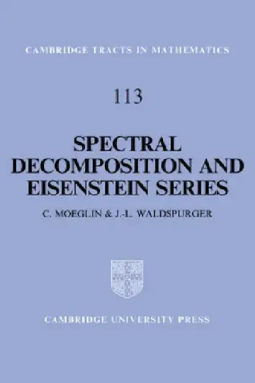Cover of Spectral Decomposition and Eisenstein Series