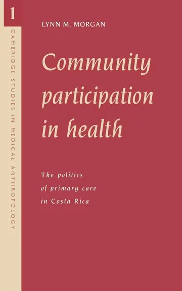 Cover of Community Participation in Health
