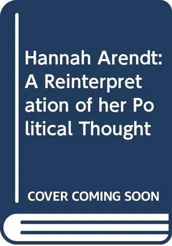 Cover of Hannah Arendt