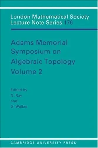 Cover of Adams Memorial Symposium on Algebraic Topology