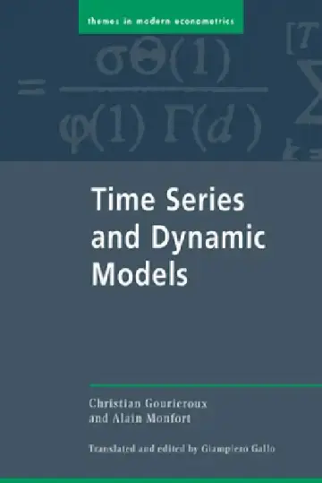 Cover of Time Series and Dynamic Models