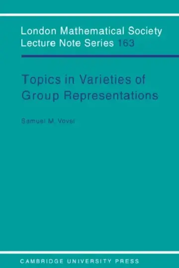 Cover of Topics in Varieties of Group Representations