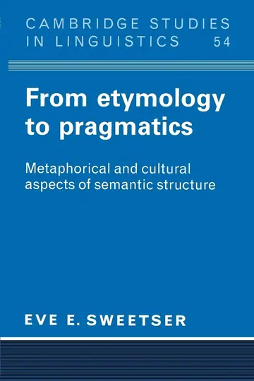 Cover of From Etymology to Pragmatics