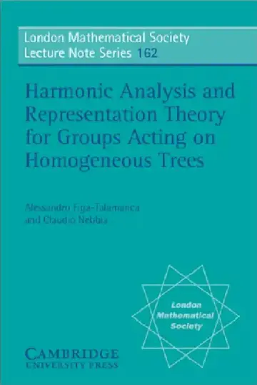 Cover of Harmonic Analysis and Representation Theory for Groups Acting on Homogenous Trees