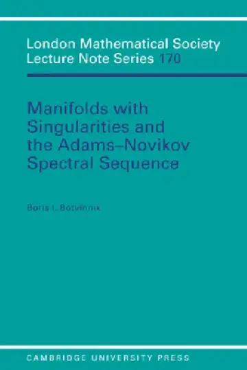 Cover of Manifolds with Singularities and the Adams-Novikov Spectral Sequence