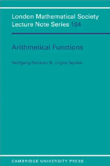 Cover of Arithmetical Functions