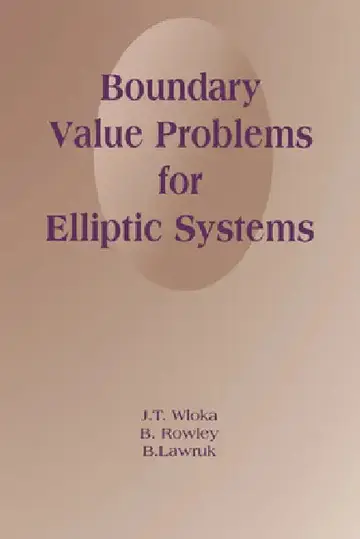 Cover of Boundary Value Problems for Elliptic Systems