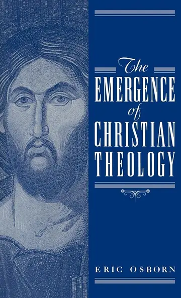 Cover of The Emergence of Christian Theology