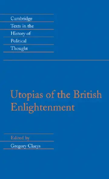 Cover of Utopias of the British Enlightenment