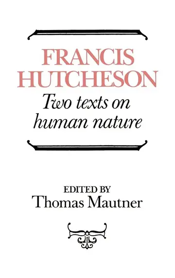 Cover of Hutcheson