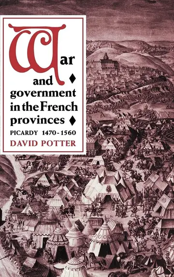 Cover of War and Government in the French Provinces
