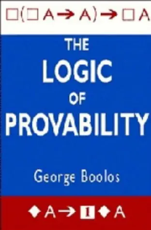 Cover of The Logic of Provability