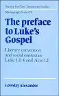 Cover of The Preface to Luke's Gospel
