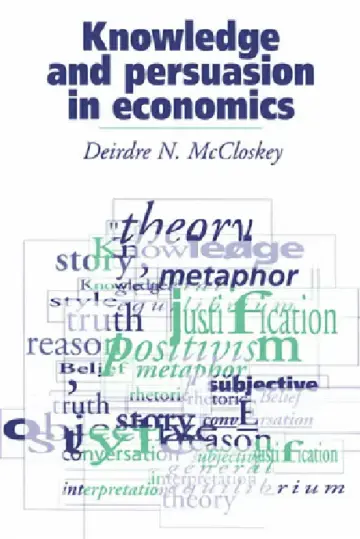 Cover of Knowledge and Persuasion in Economics