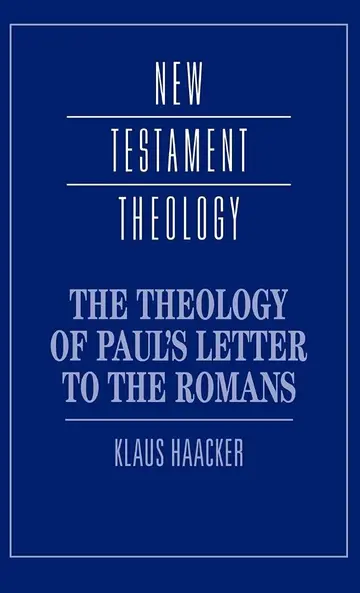 Cover of The Theology of Paul's Letter to the Romans