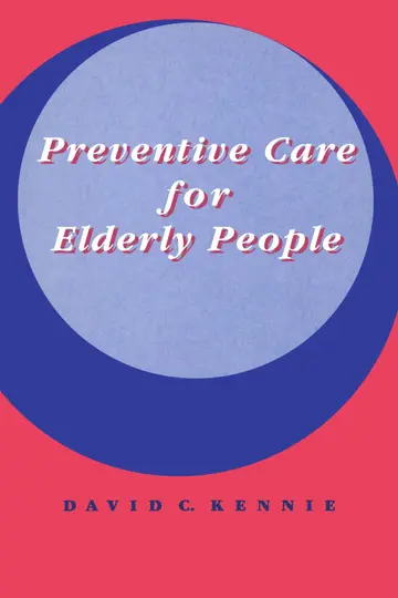 Cover of Preventive Care for Elderly People