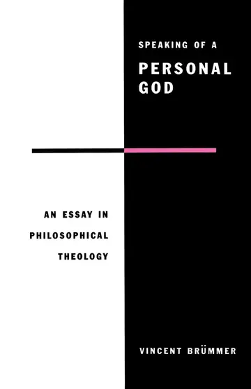 Cover of Speaking of a Personal God