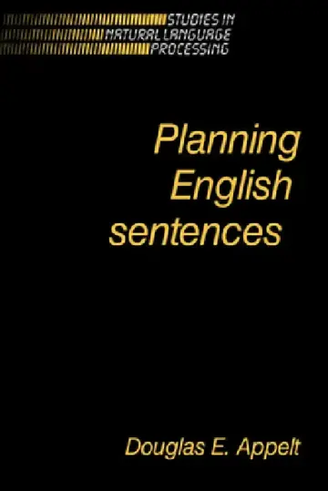 Cover of Planning English Sentences