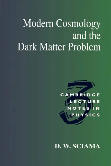 Cover of Modern Cosmology and the Dark Matter Problem