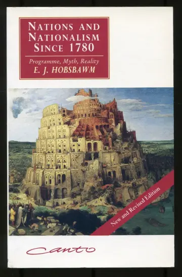 Cover of Nations and Nationalism since 1780
