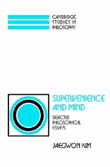 Cover of Supervenience and Mind