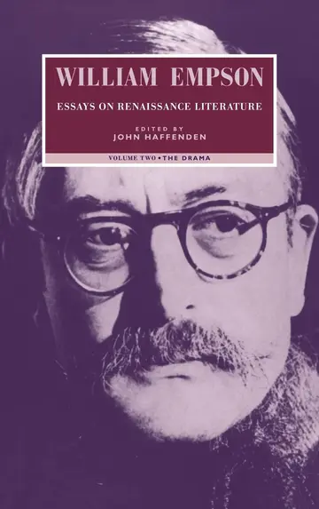 Cover of William Empson