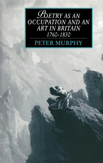 Cover of Poetry as an Occupation and an Art in Britain, 1760–1830