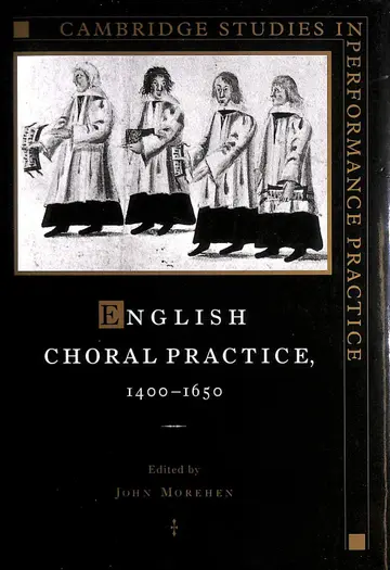 Cover of English Choral Practice, 1400–1650