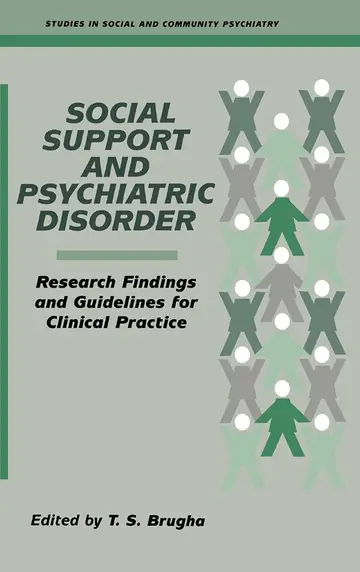Cover of Social Support and Psychiatric Disorder