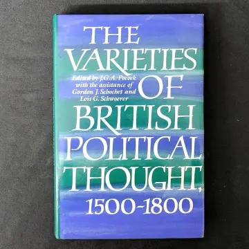 Cover of The Varieties of British Political Thought, 1500–1800