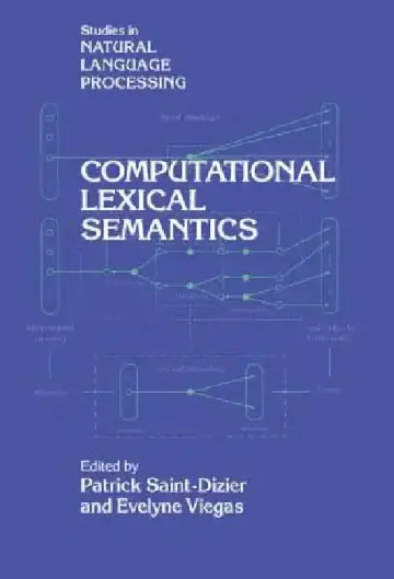 Cover of Computational Lexical Semantics