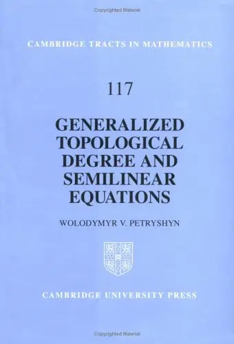 Cover of Generalized Topological Degree and Semilinear Equations
