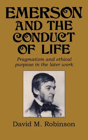 Cover of Emerson and the Conduct of Life